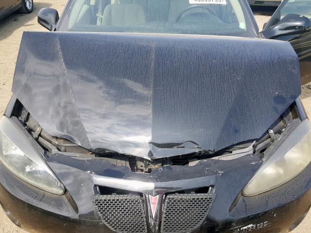 2G2WP582271215097 - 2007 PONTIAC GRAND PRIX BLACK photo 7