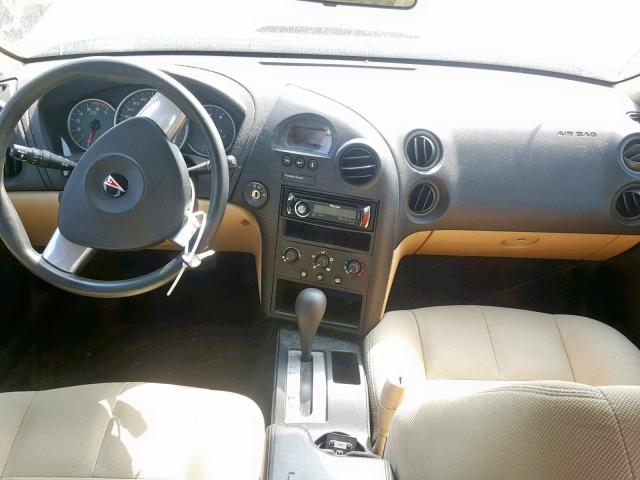 2G2WP582271215097 - 2007 PONTIAC GRAND PRIX BLACK photo 9