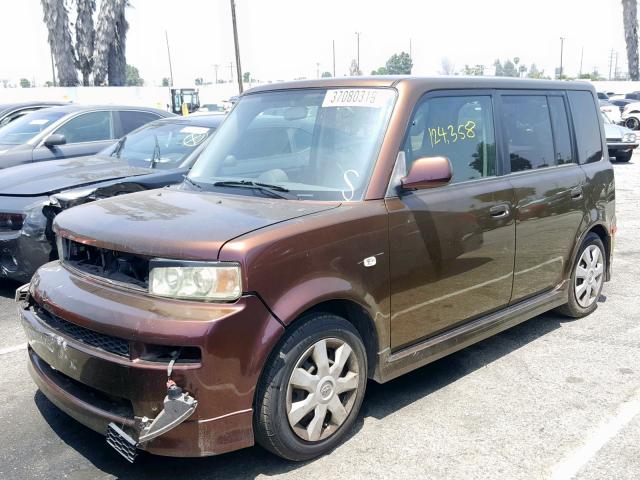 JTLKT324664119484 - 2006 TOYOTA SCION XB 棕色 照片 2