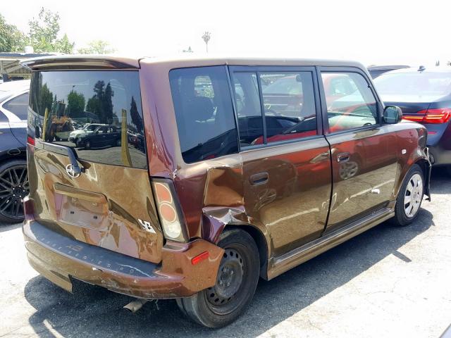 JTLKT324664119484 - 2006 TOYOTA SCION XB 棕色 照片 4