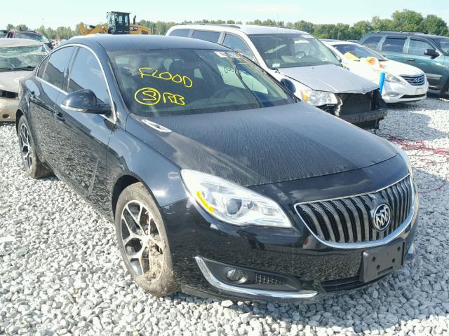 2G4GL5EX8H9105942 - 2017 BUICK REGAL SPOR BLACK photo 1