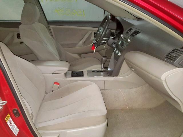 4T1BE46K47U047508 - 2007 TOYOTA CAMRY NEW RED photo 5