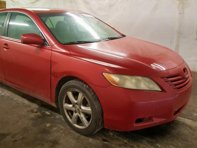 4T1BE46K47U047508 - 2007 TOYOTA CAMRY NEW RED photo 9