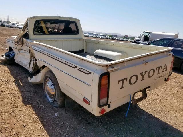 RN28135381 - 1978 TOYOTA PICKUP SR5 WHITE photo 3