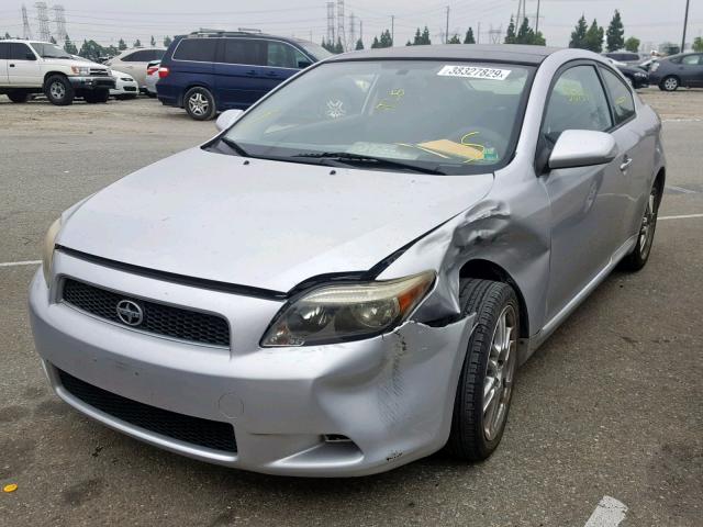 JTKDE177670204901 - 2007 TOYOTA SCION TC ვერცხლისფერი ფოტო 2
