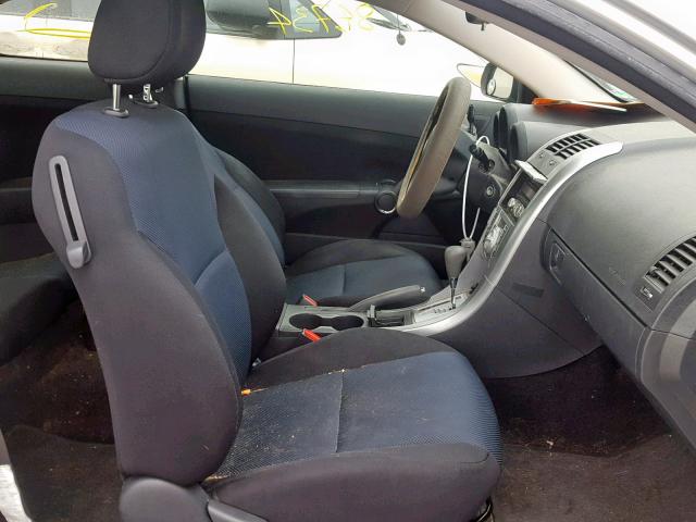 JTKDE177670204901 - 2007 TOYOTA SCION TC ვერცხლისფერი ფოტო 5