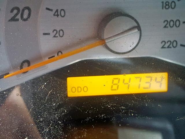 JTKDE177670204901 - 2007 TOYOTA SCION TC ვერცხლისფერი ფოტო 8