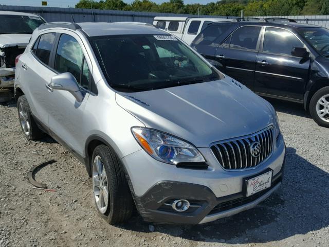 KL4CJBSB8EB782347 - 2014 BUICK ENCORE CON SILVER photo 1