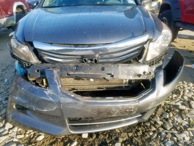 1HGCP3F82CA020581 - 2012 HONDA ACCORD EXL GRAY photo 9