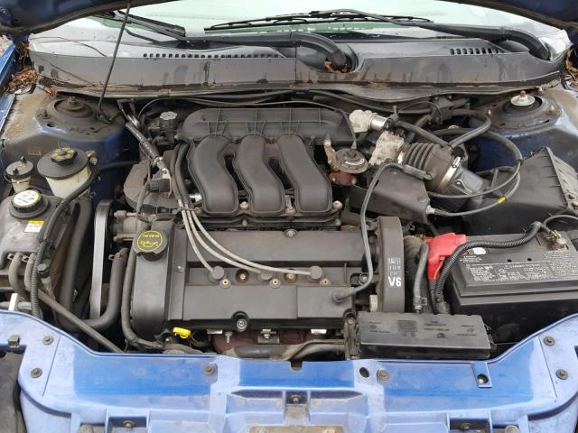 1FAFP55S53A105649 - 2003 FORD TAURUS SES BLUE photo 7