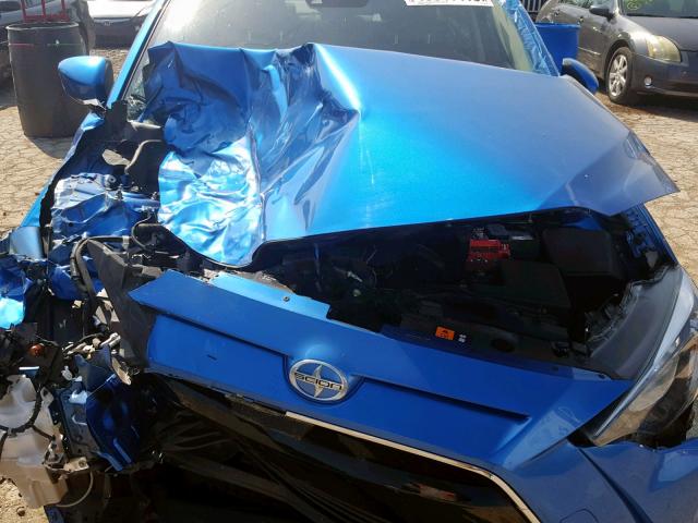 3MYDLBZV0GY139887 - 2016 TOYOTA SCION IA BLUE photo 7