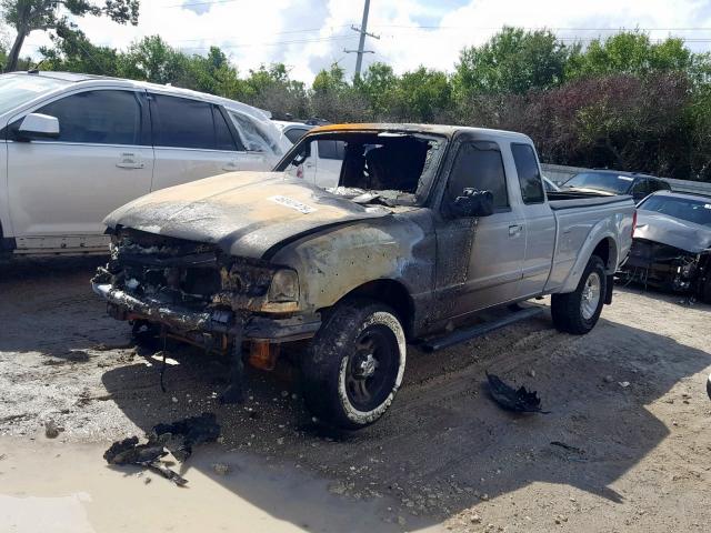 1FTKR1EE1APA08643 - 2010 FORD RANGER SUP SILVER photo 2