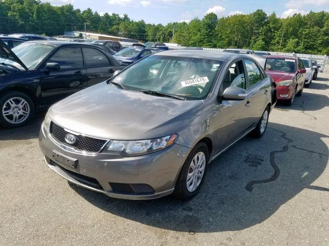 KNAFU4A22A5244403 - 2010 KIA FORTE EX GRAY photo 2