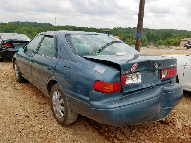 4T1BG22K6YU934257 - 2000 TOYOTA CAMRY CE GREEN photo 3