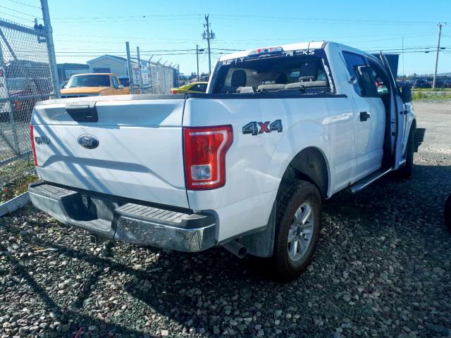 1FTFW1EF6HFC53781 - 2017 FORD F150 SUPER WHITE photo 4