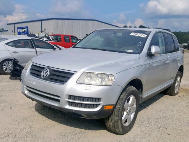 WVGBG77L75D009951 - 2005 VOLKSWAGEN TOUAREG 3. SILVER photo 2