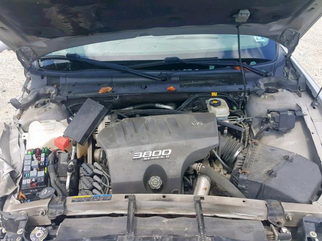 1G4HP54K524213377 - 2002 BUICK LESABRE CU SILVER photo 7