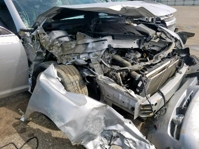 1G1ZE5E15BF373499 - 2011 CHEVROLET MALIBU LTZ ვერცხლისფერი ფოტო 9