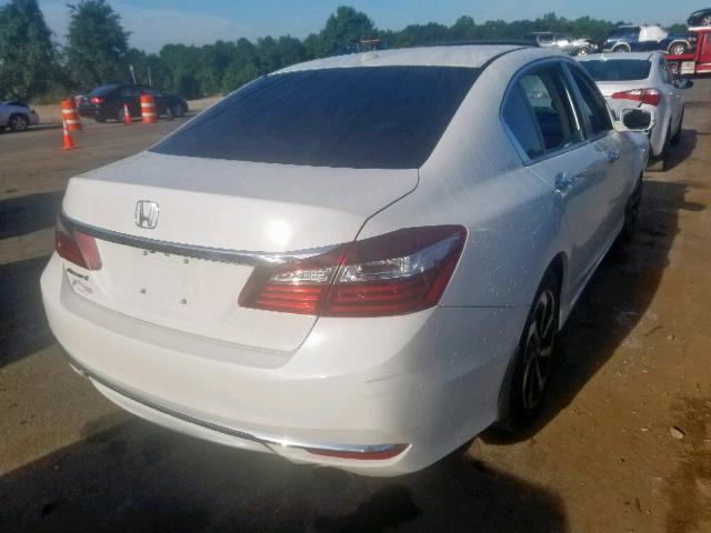 1HGCR2F84HA105353 - 2017 HONDA ACCORD EXL WHITE photo 4