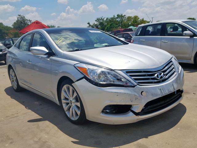 KMHFH4JG8CA156786 - 2012 HYUNDAI AZERA GLS SILVER photo 1