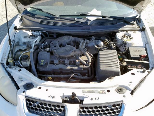 1B3EL36T94N338927 - 2004 DODGE STRATUS SE WHITE photo 7