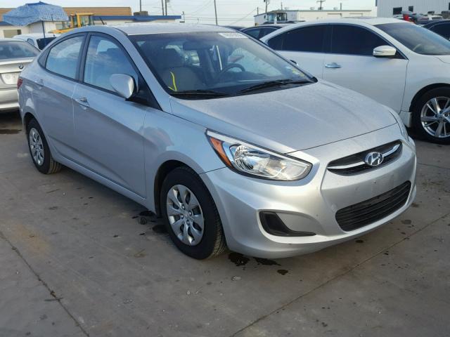 KMHCT4AE4GU073389 - 2016 HYUNDAI ACCENT SE SILVER photo 1