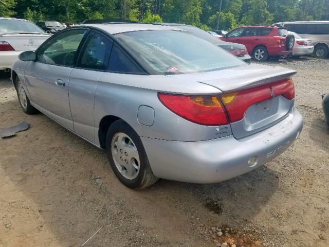 1G8ZR12762Z139300 - 2002 SATURN SC2 SILVER photo 3