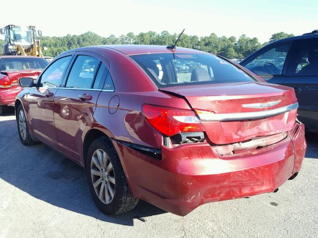 1C3CCBBB2EN118015 - 2014 CHRYSLER 200 TOURIN RED photo 3