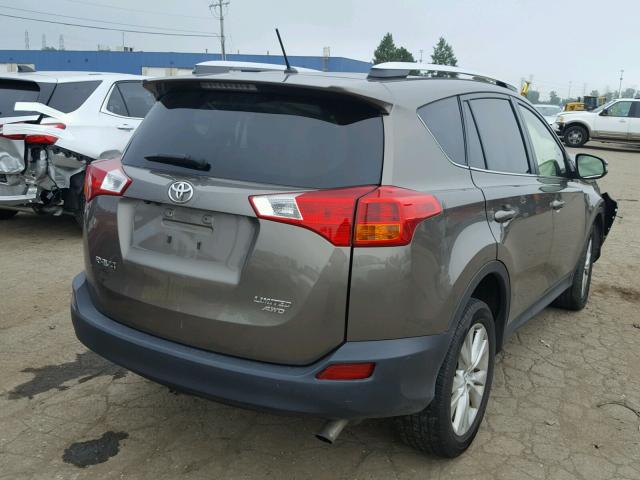 JTMDFREV1D5013096 - 2013 TOYOTA RAV4 LIMIT TAN photo 4