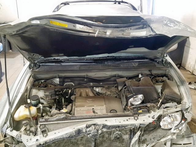 JTEHF21A720043446 - 2002 TOYOTA HIGHLANDER SILVER photo 7