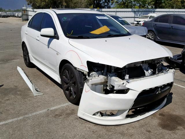 JA32U8FW3EU023651 - 2014 MITSUBISHI LANCER GT WHITE photo 1