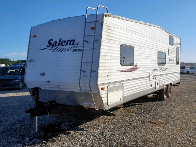 4X4TSME226R394074 - 2006 FRRV TRAILER WHITE photo 2