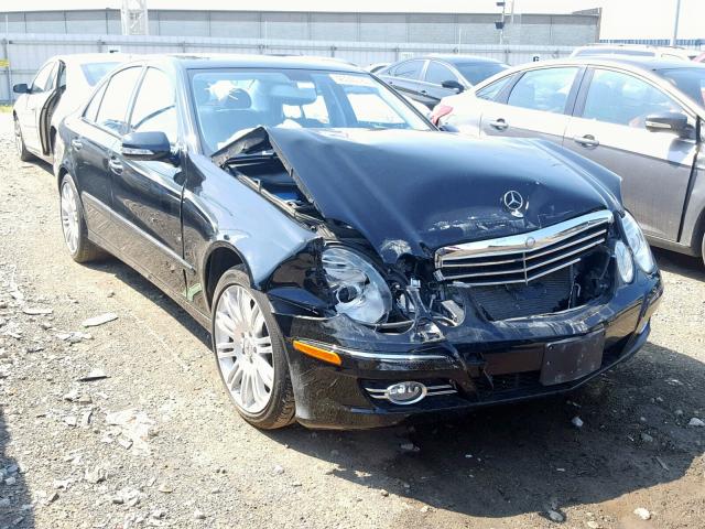 WDBUF72X47A998238 - 2007 MERCEDES-BENZ E 550 BLACK photo 1