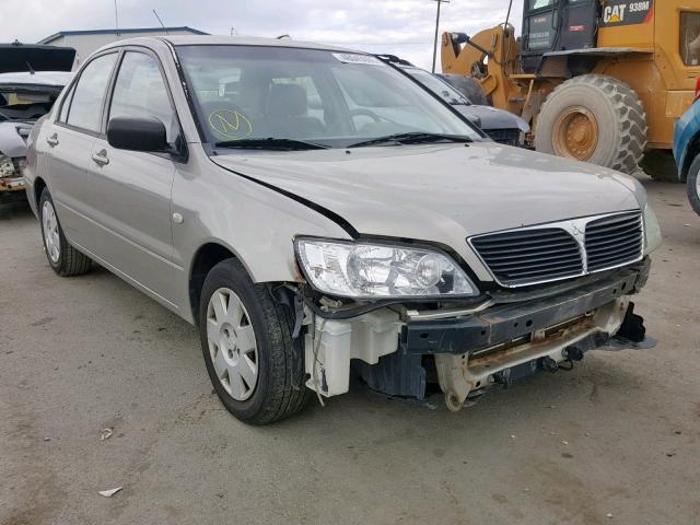 JA3AJ26E73U074317 - 2003 MITSUBISHI LANCER ES TAN photo 1