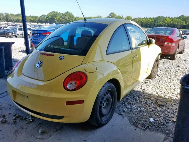 3VWPW3AG0AM017435 - 2010 VOLKSWAGEN NEW BEETLE ყვითელი ფოტო 4