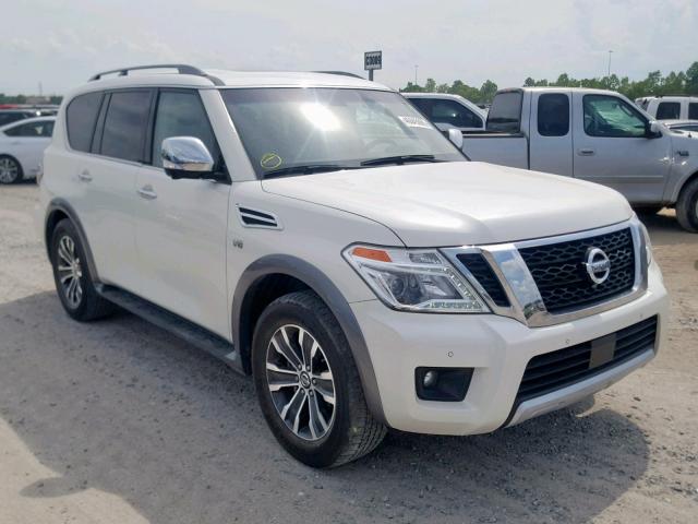 JN8AY2ND9H9003592 - 2017 NISSAN ARMADA SV WHITE photo 1