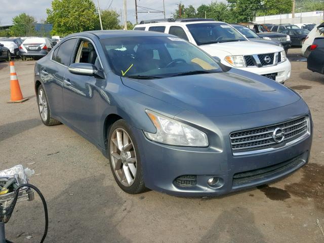 1N4AA5AP4AC837527 - 2010 NISSAN MAXIMA S GRAY photo 1