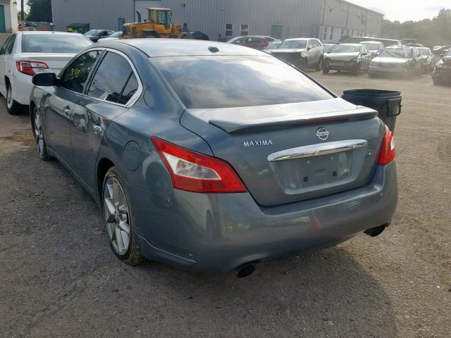 1N4AA5AP4AC837527 - 2010 NISSAN MAXIMA S GRAY photo 3