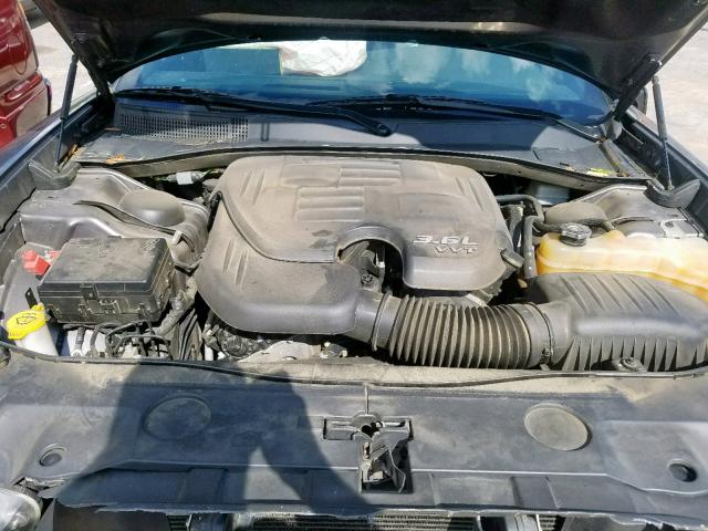 2C3CDXBG9EH239395 - 2014 DODGE CHARGER SE GRAY photo 7