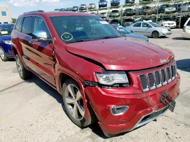 1C4RJFCG4EC247026 - 2014 JEEP GRAND CHER RED photo 1