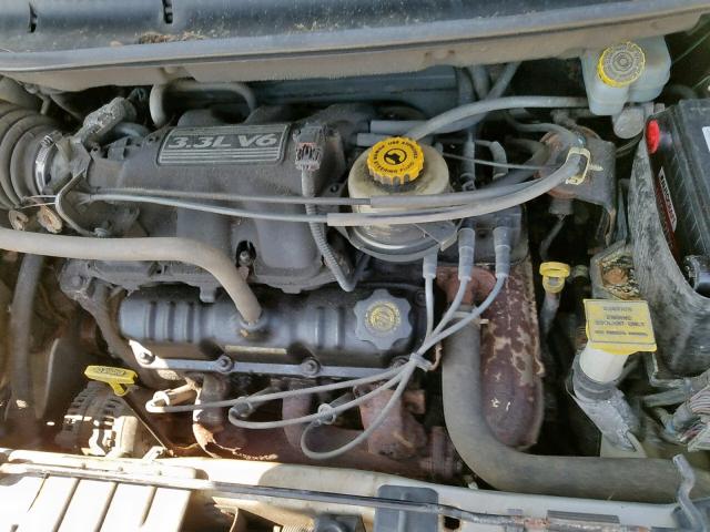 1D4GP25363B225544 - 2003 DODGE CARAVAN SE SILVER photo 7