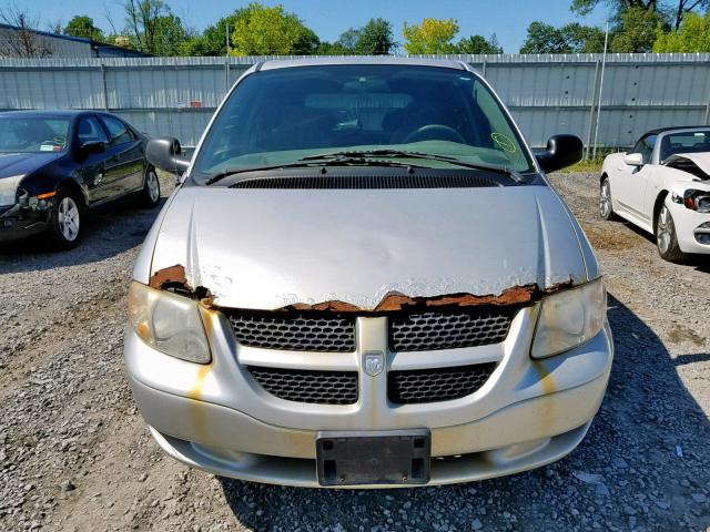 1D4GP25363B225544 - 2003 DODGE CARAVAN SE SILVER photo 9