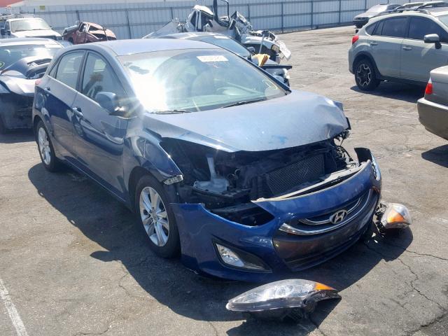 KMHD35LH7FU250601 - 2015 HYUNDAI ELANTRA GT BLUE photo 1