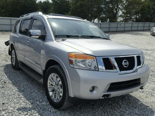 5N1BA0NF8FN600694 - 2015 NISSAN ARMADA PLA SILVER photo 1