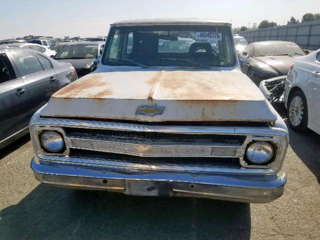 CS149Z845016 - 1969 CHEVROLET C10 WHITE photo 9