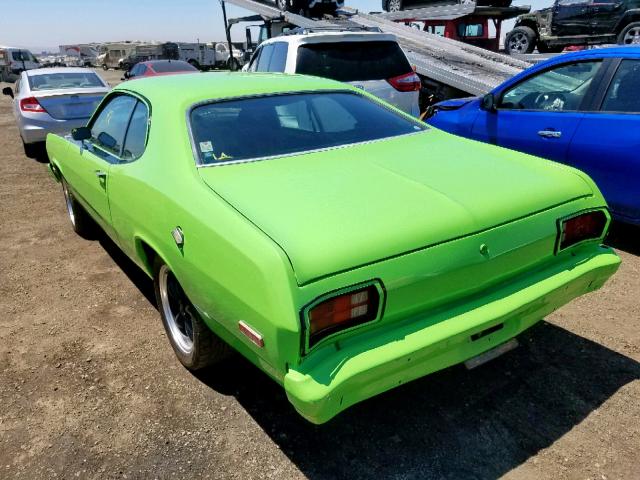 VL29C4G273821 - 1974 PLYMOUTH DUSTER TWO TONE photo 3
