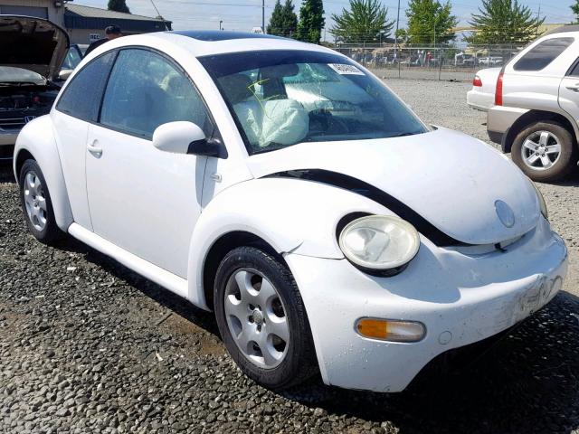 3VWCK21C52M445942 - 2002 VOLKSWAGEN NEW BEETLE 白色 照片 1