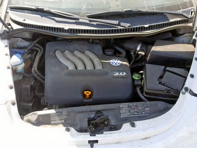 3VWCK21C52M445942 - 2002 VOLKSWAGEN NEW BEETLE 白色 照片 7