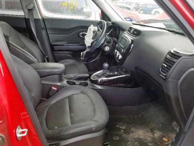 KNDJX3A50G7832628 - 2016 KIA SOUL ! Qırmızı foto 5
