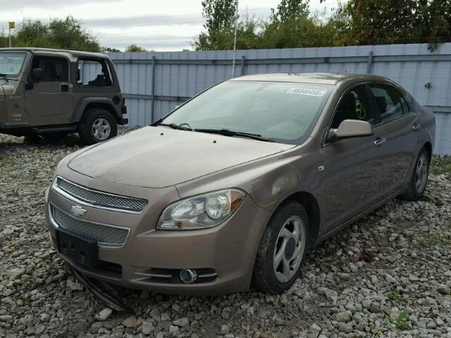 1G1ZK577X8F212536 - 2008 CHEVROLET MALIBU LTZ ბეჟი ფოტო 2